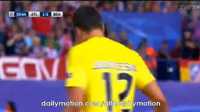 1-2 | Gonçalo Guedes Fantastic Goal - At.Madrid 1-2 Benfica - Champions League - 30.09.2015