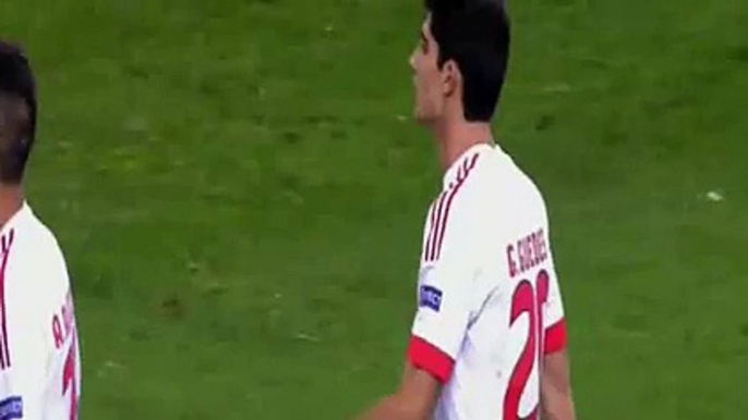 Goncalo Guedes Goal - Atletico Madrid vs Benfica 1-2 [30.9.2015] Champions League - جونكالو جيديس هدف