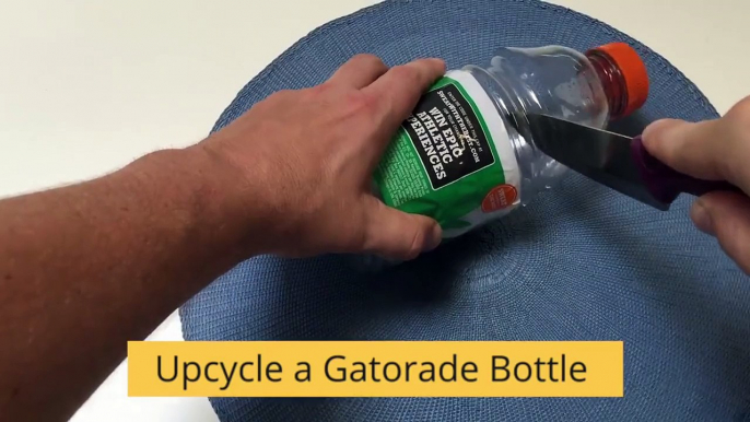 how to Upcycle Gatorade Bottle