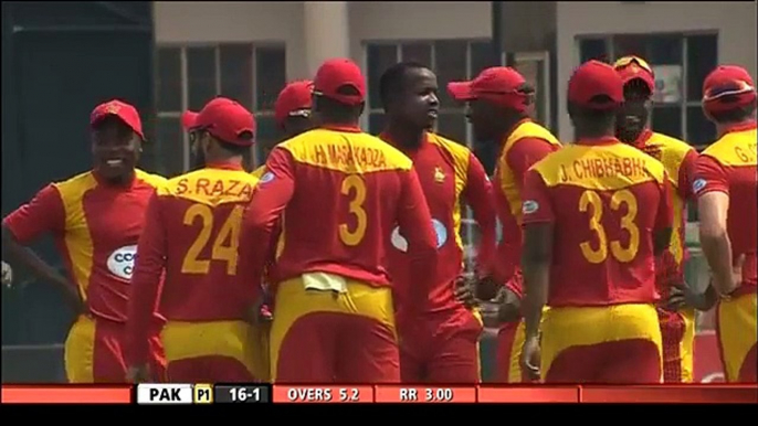 Pakistan vs Zimbabve 1st ODI: Highlights 2015