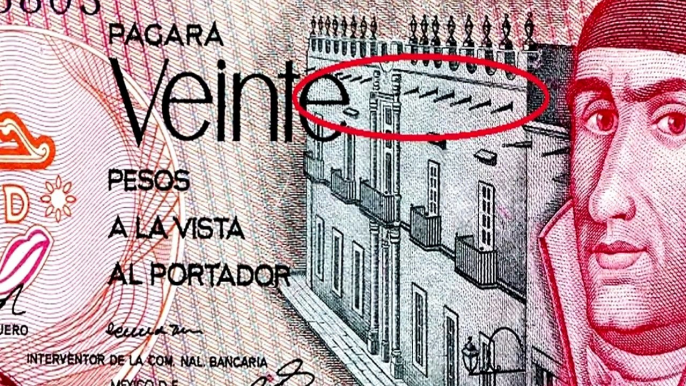 ¿ Mensajes Subliminales Ocultos En Billetes Mexicanos ? ¿ Subliminal Messages Hidden In Bi