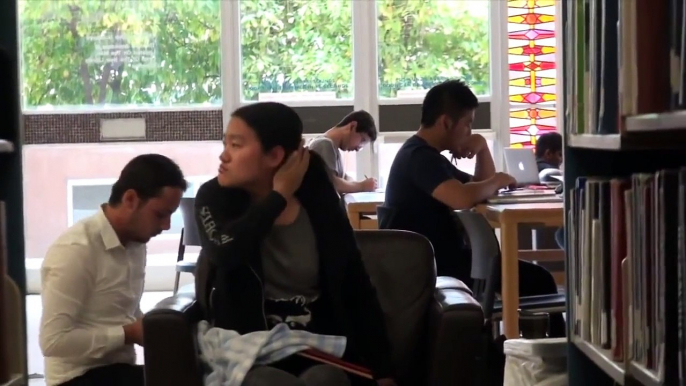 Nap Time Prank SEXY Girls & Guys Library Prank Pranks on People Public Pranks Funny 2014