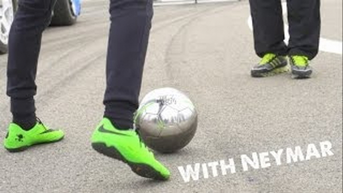 Neymar skills 2014 - Learn Football/soccer skills with Neymar & Cafu