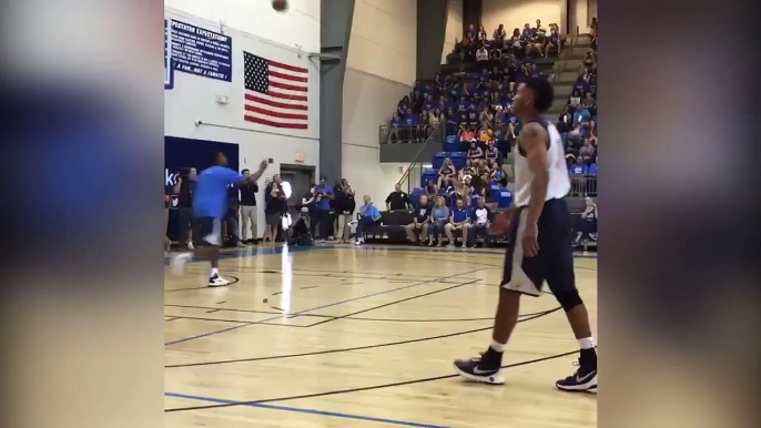 Russell Westbrook's Sick Dunk at Thunder Scrimmage