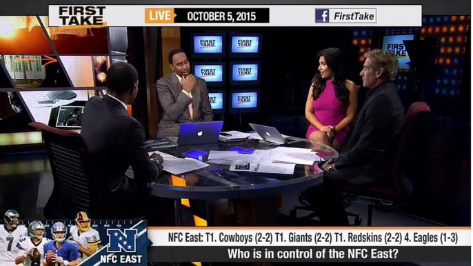 ESPN First Take - Is Dallas Cowboys Leading the NFC East Now?