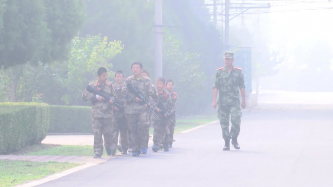 Chinese Parents Send Kids to Military Camps to Get Rid of Internet Addiction