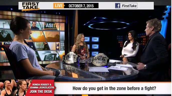 ESPN First Take - Ronda Rousey "I'm The Best Fighter"