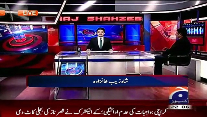 Aaj Shahzaib Khanzada Ke Saath – 15th October 2015