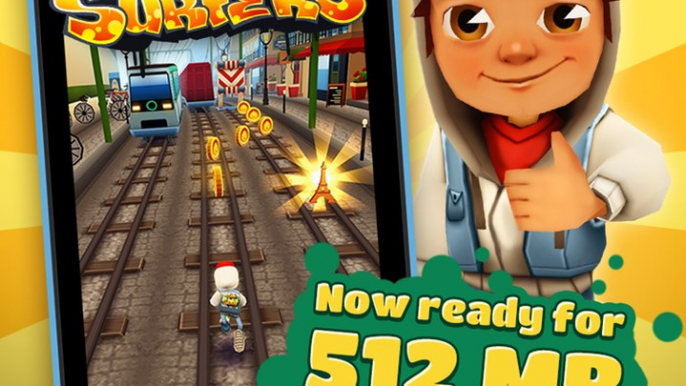 How to get Subway Surfers for 512 mb ram windows phone + Download link 2015