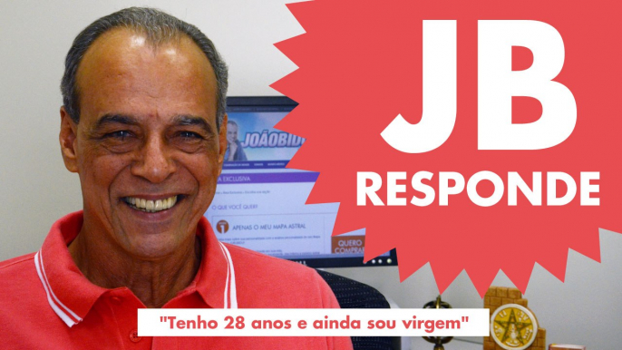 JOÃOBIDU responde: "Tenho 28 anos e ainda sou virgem"