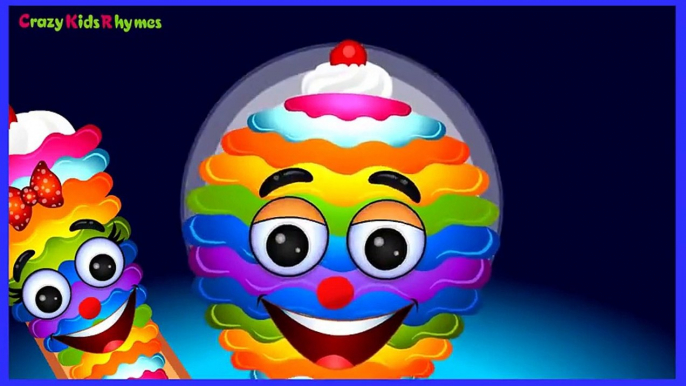 Lollipop Rainbow Finger Family Nursery Rhyme _ Rhymes for Children _ Family Finger Song Fu