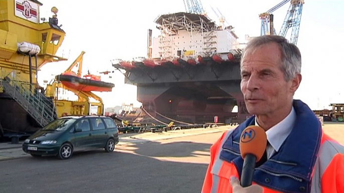 Andre Bruijn van Groningen Seaports Havenmeester van het Jaar - RTV Noord