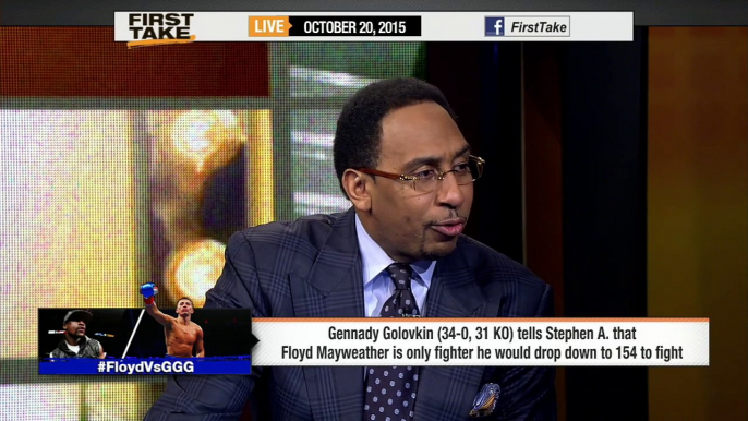 Stephen A. Mayweather needs to avoid GGG like the plague