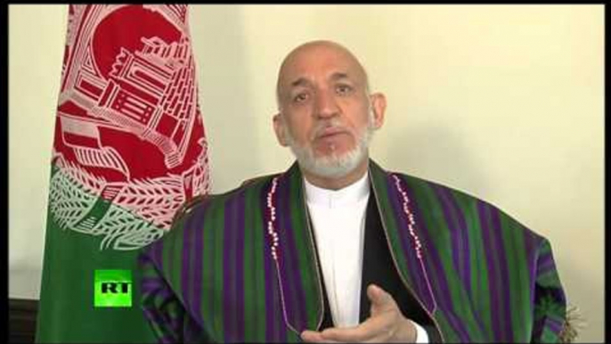 'US bombing harming civilians, not stopping terrorists' – Hamid Karzai