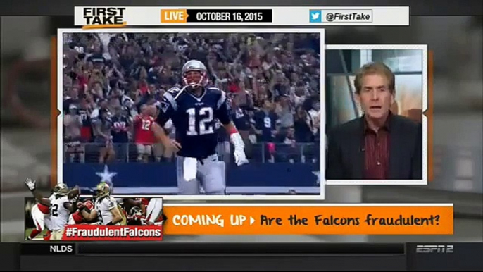 ESPN First Take Today (10 16 2015) - Patriots vs Colts odds 2015  New England favored
