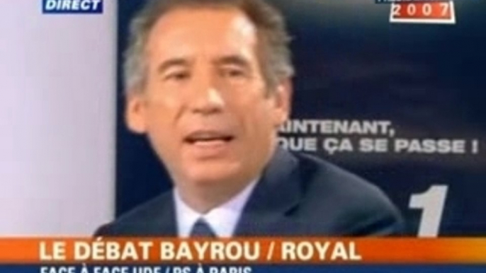 Débat Bayrou / Royal partie 5/5