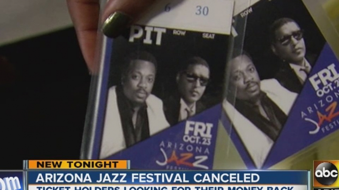 Canceled Arizona Jazz Festival leaves concert-goers confused