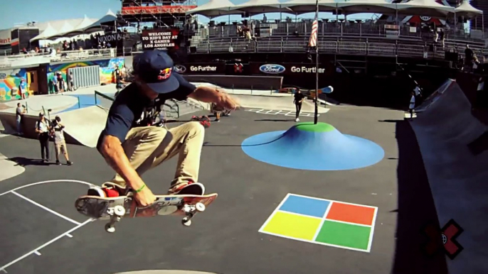 GoPro HD Ryan Sheckler Skate Street Course Preview - Summer X Games 2012