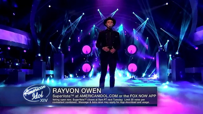 Judges Pick Rayvon Owen You Are So Beautiful AMERICAN IDOL XIV