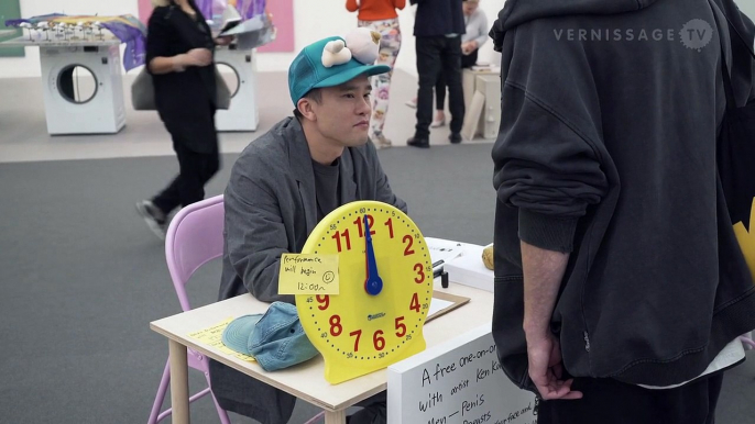 Ken Kagami Performance at Frieze Art Fair London 2015