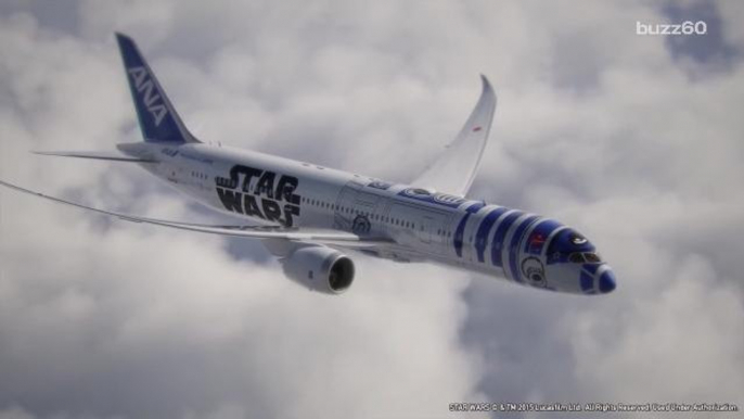 Star Wars themed airplanes have fans shooting for the Moon of Endor