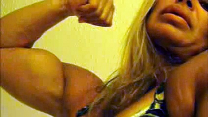 Too big Female bodybuilding