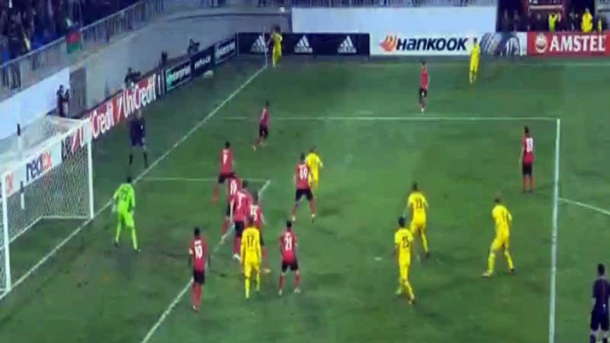 Aubameyang third Goal ~ Gabala vs Borussia Dortmund 0-3 2015