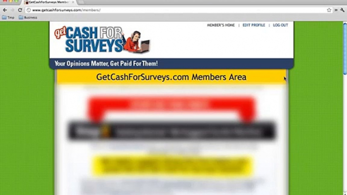 ▶ Get Cash For Surveys Review - Check Out This Real Member's Get Cash For Surveys Review - YouTube [360p]