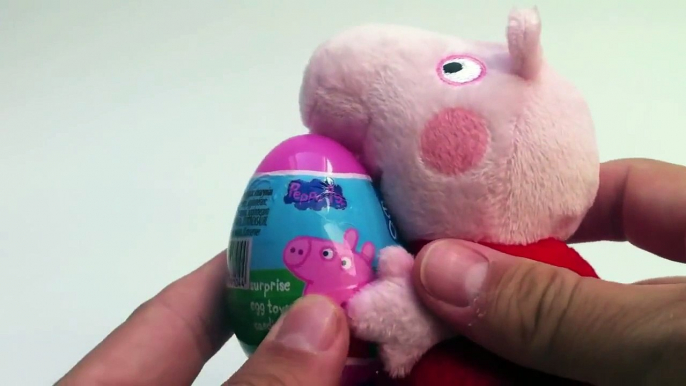 Surprise eggs Peppa Pig Kinder Surprise egg unwrapping toys and candies unboxingsurpriseeg