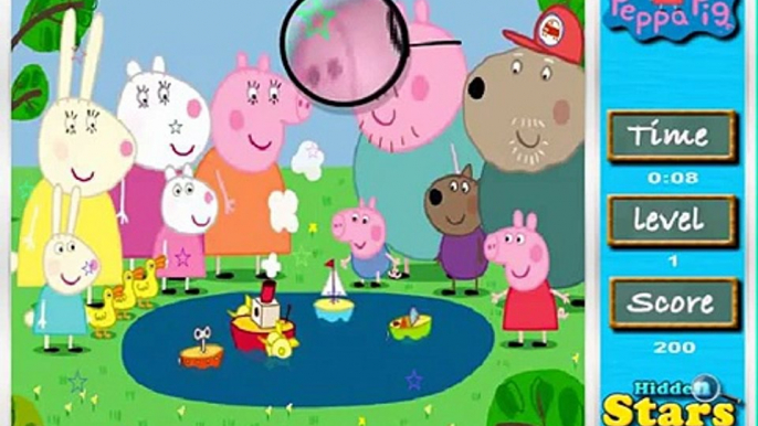 Peppa Pig Hidden Stars Game