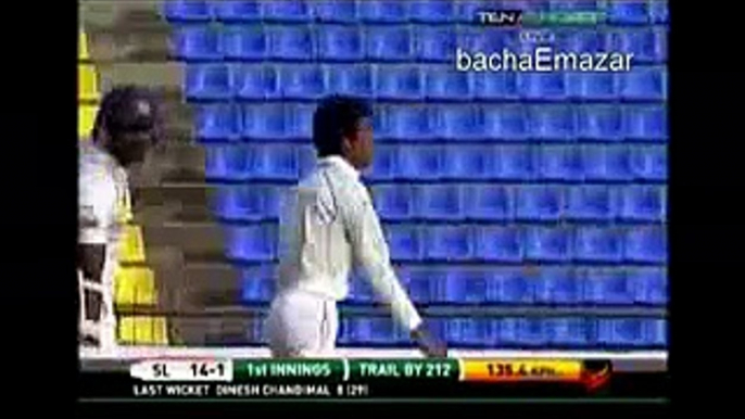 Junaid Khan bowled Sangakkara - Ball of the year