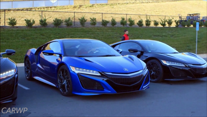 SONOMA RACEWAY US$ 150.000 Novo Acura NSX Hybrid 2016 4x4 AT9 3.5 V6 Biturbo 573 cv 56,1 mkgf 308 kmh 0-9 kmh 3,4 s