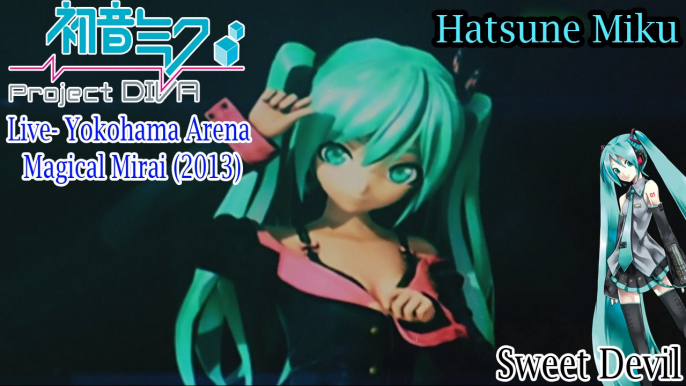 Project DIVA Live- Magical Mirai 2013- Hatsune Miku- Sweet Devil with subtitles (HD)