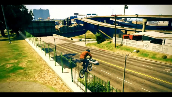 GTA 5 - BMX FREESTYLE (EPIC STUNTS) NEW BEST GAME