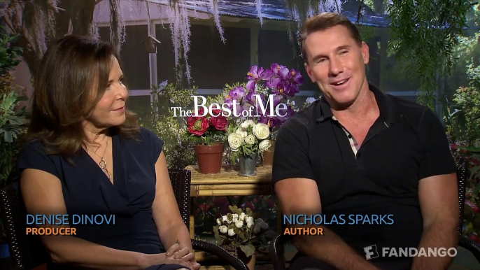 The Best of Me Cast Interview HD | Celebrity Interviews | FandangoMovies