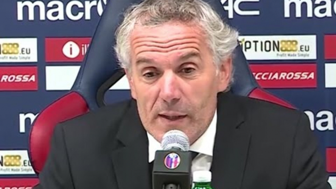 Bologna-Napoli 3-2 - Donadoni: "Felice per i miei ragazzi" (06.12.15)