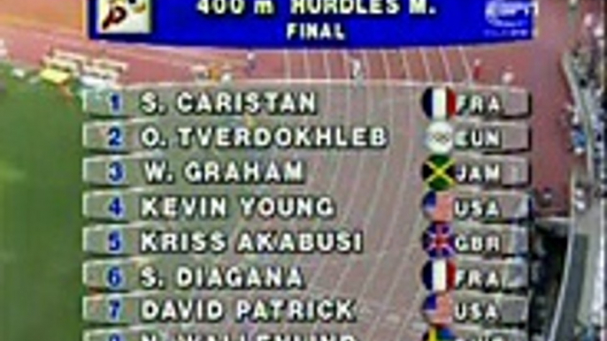 Kevin Young - Record du Monde du 400m haies