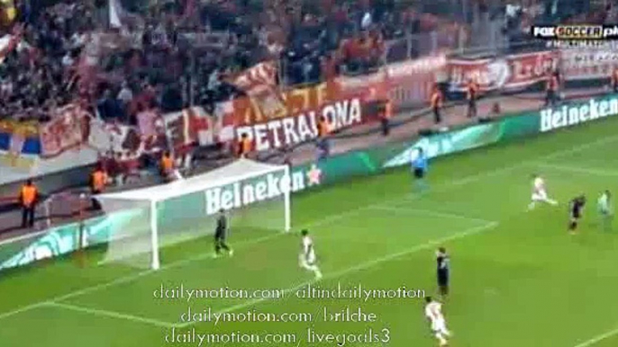 Felipe Pardo Incredible Goal - Olympiacos 2-1 Dinamo Zagreb - Champions League - 04.11.2015