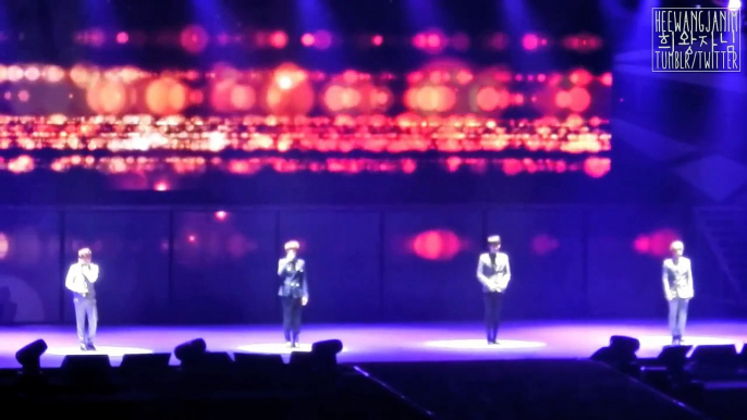 [FANCAM] SS5 Macau - Ryeowook, Kyuhyun, Zhou Mi, Sungmin - How Am I Supposed to Live Without You