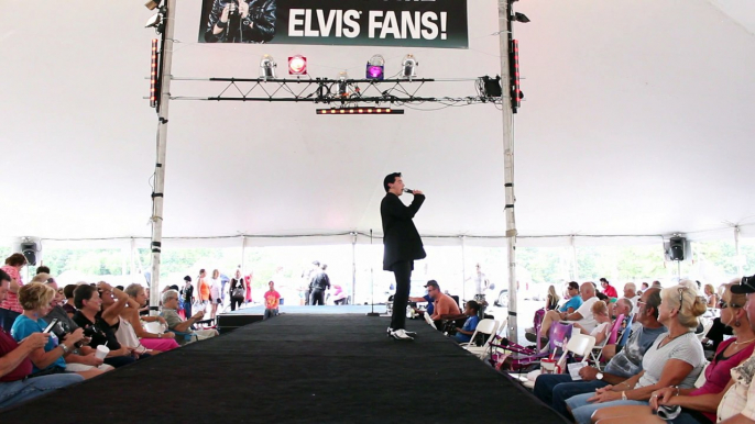 Jeffrey Krick sings 'Don't Be Cruel' Elvis Week 2015