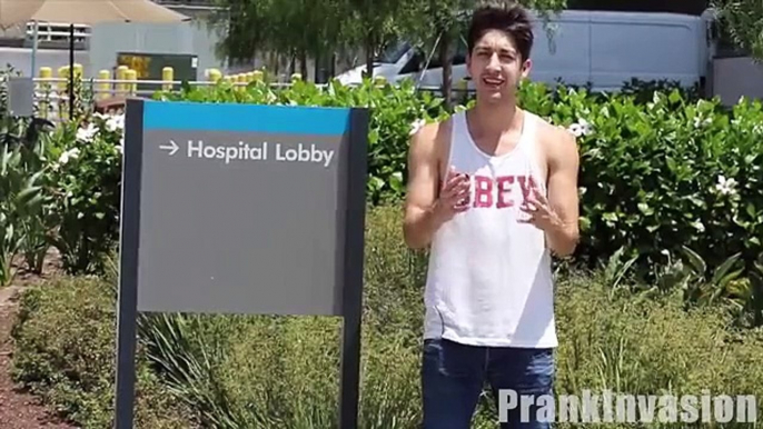 Kissing Prank  A guy kissing hot doctors in the hospital