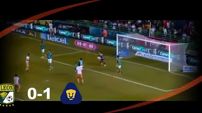 LEÓN VS PUMAS 1-3 GOLES Y RESUMEN Jornada 13 Apertura 2015 Liga MX