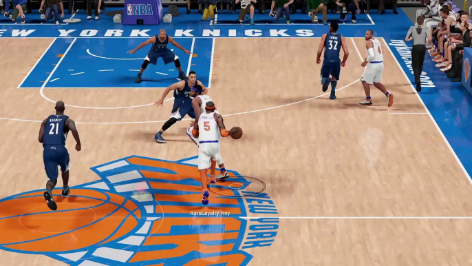 NBA 2K16 Kevin Martin gets his ankles broken