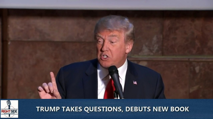 FULL News Conference: Donald Trump Debuts New Book "Crippled America" (11-3-15)