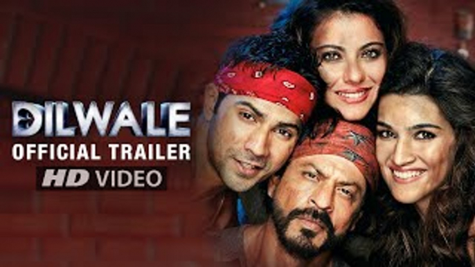 Dilwale - Official Trailer - Kajol, Shah Rukh Khan, Varun Dhawan, Kriti Sanon - A Rohit Shetty Film