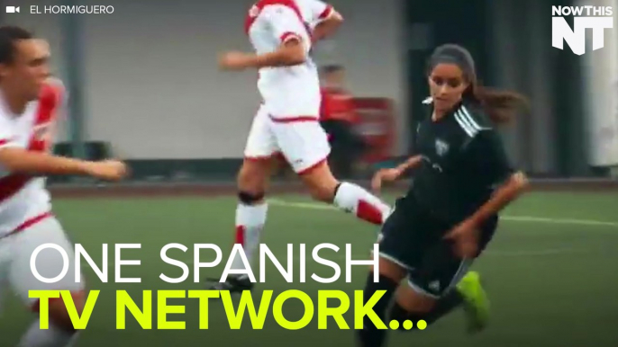 Women's Soccer Star Disguises Herself As A Boy To Kick The Boys' Butts