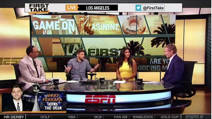 ESPN First Take - Jerry Ferrara Joins First Take on Knicks And Jason Pierre-Paul
