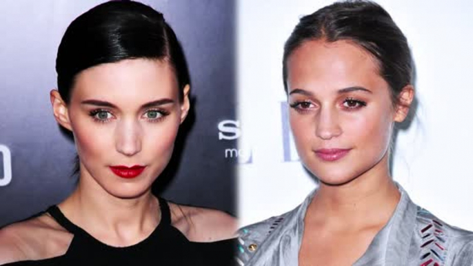 Rooney Mara is to be Replaced in "Girl With the Dragon Tattoo" Sequel, Rumors have it Alicia Vikander is favored for the role.