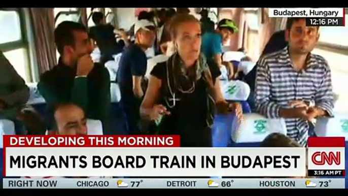 Syrian Migrant Crisis: Take a look inside a migrant train