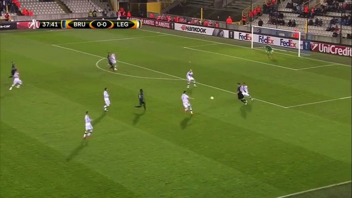 Club Brugge vs Legia All Goals & Highlights 05.11.2015 (Europa League - Group Stage)